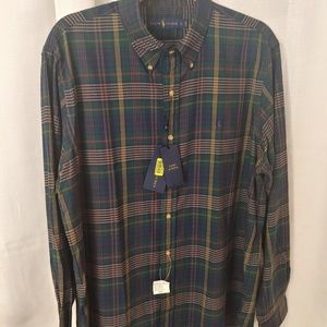 Ralph Lauren NWT Men's Flannel Long Slv